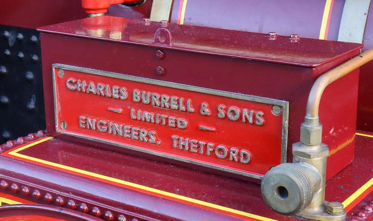 4 inch scale Burrell DCC road locomotive