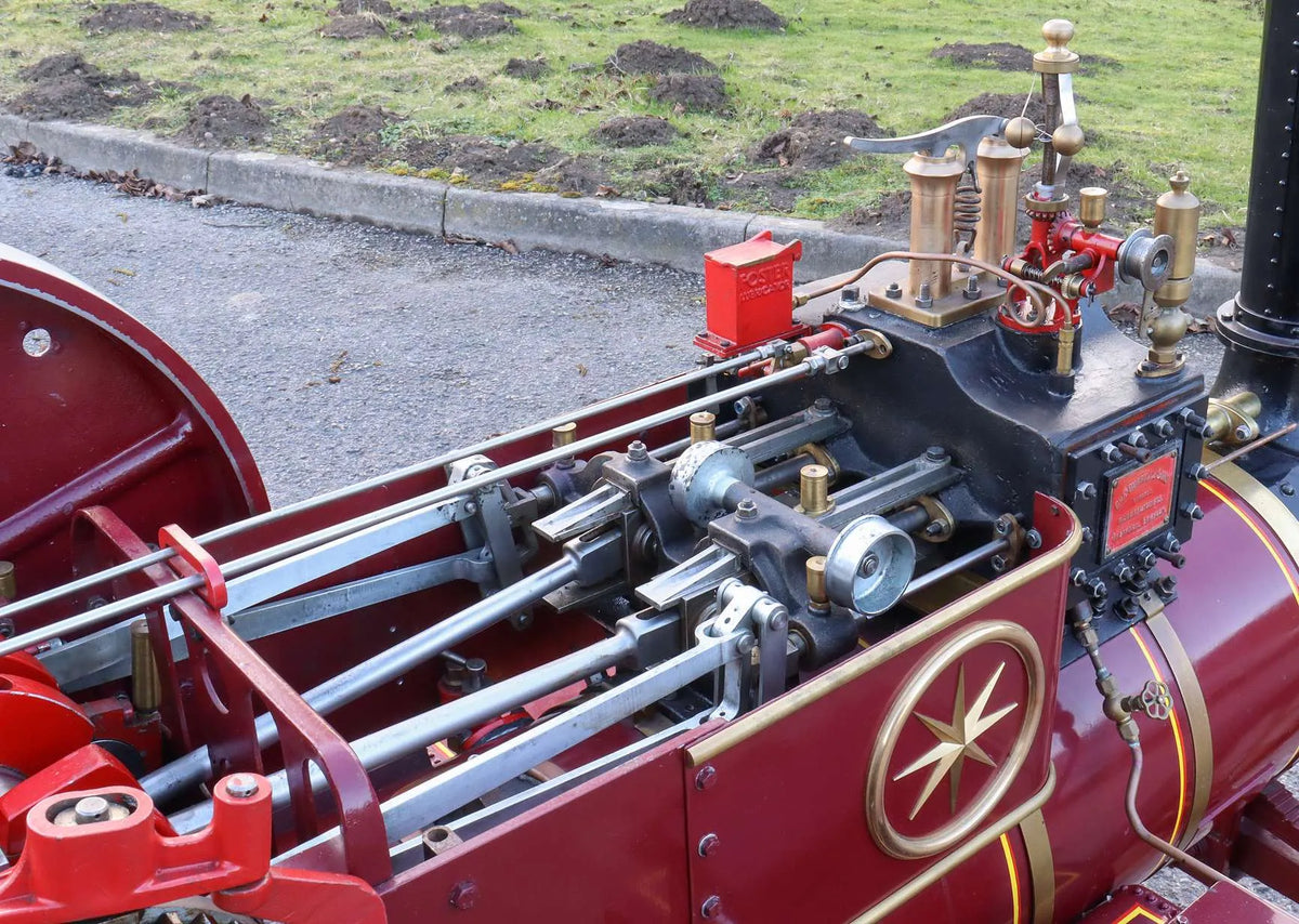 4 inch scale Burrell DCC road locomotive