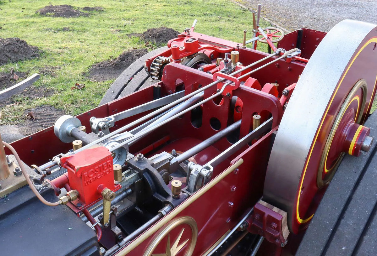 4 inch scale Burrell DCC road locomotive