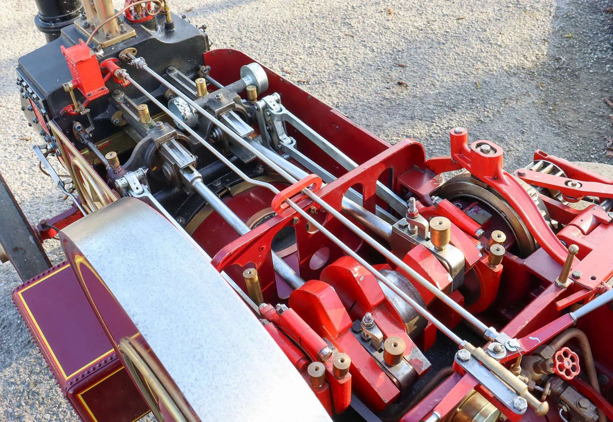 4 inch scale Burrell DCC road locomotive