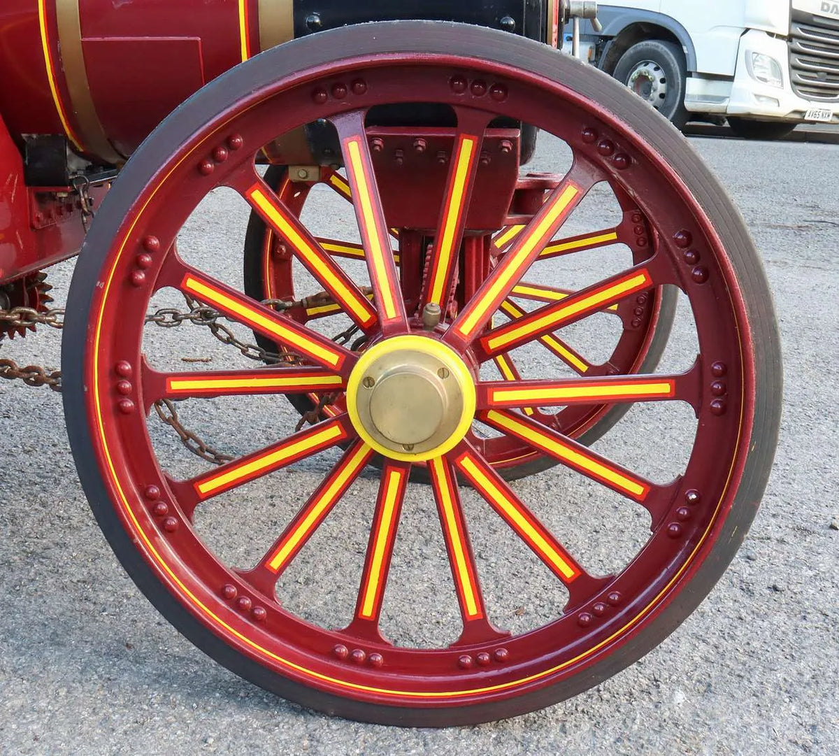 4 inch scale Burrell DCC road locomotive