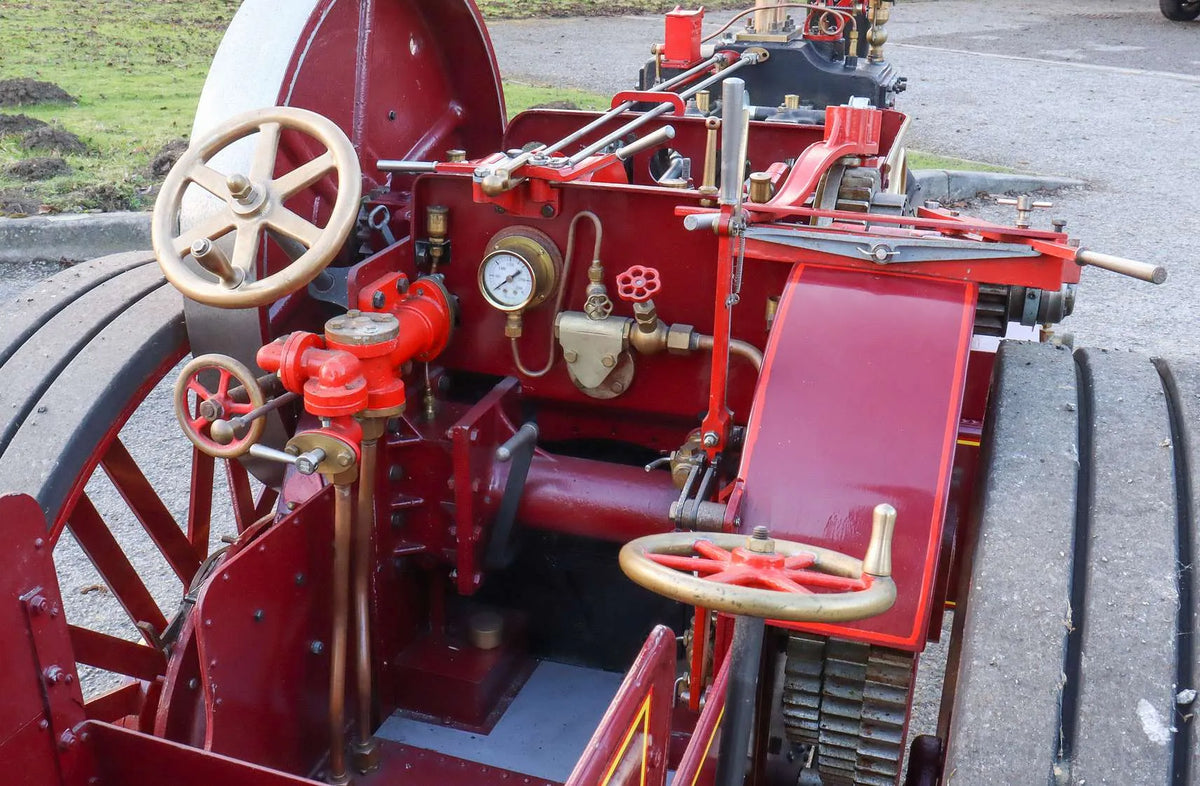 4 inch scale Burrell DCC road locomotive