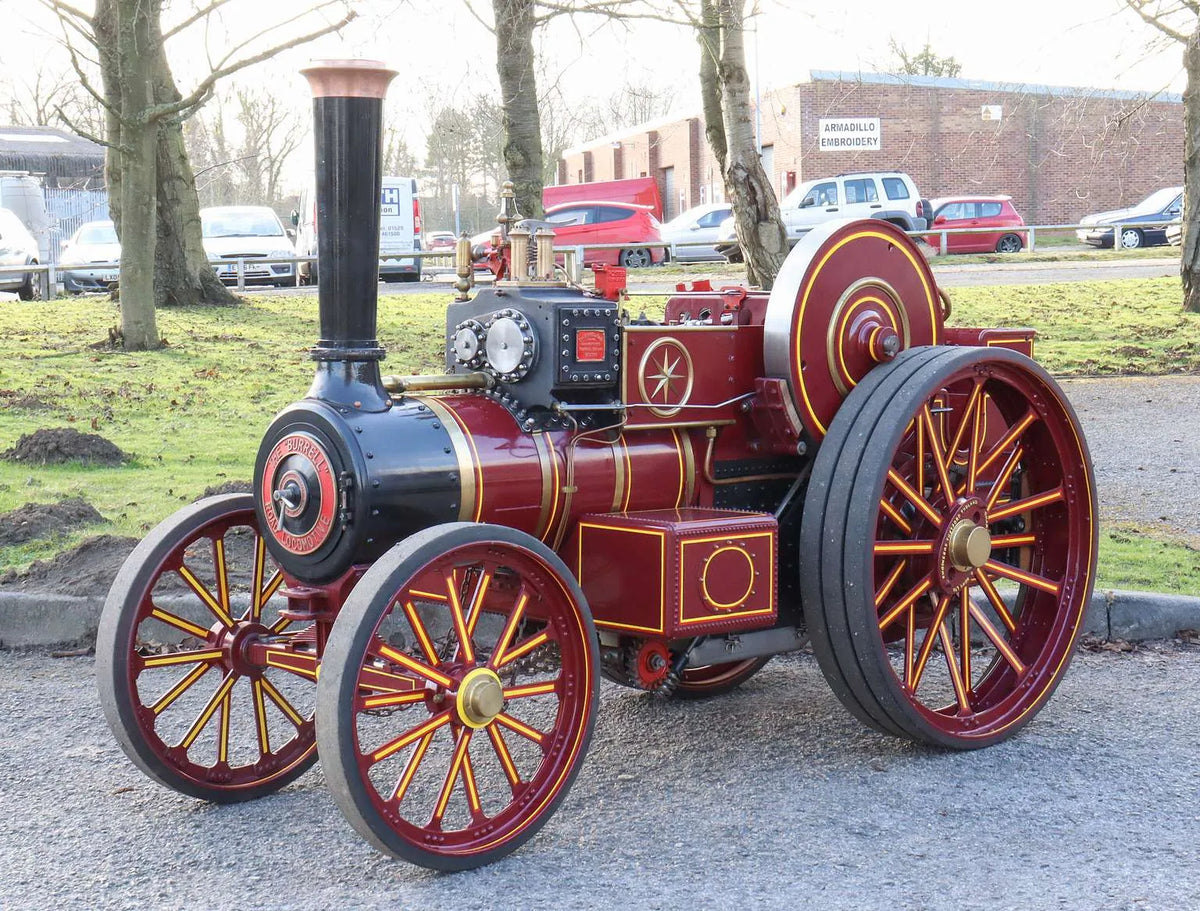 4 inch scale Burrell DCC road locomotive