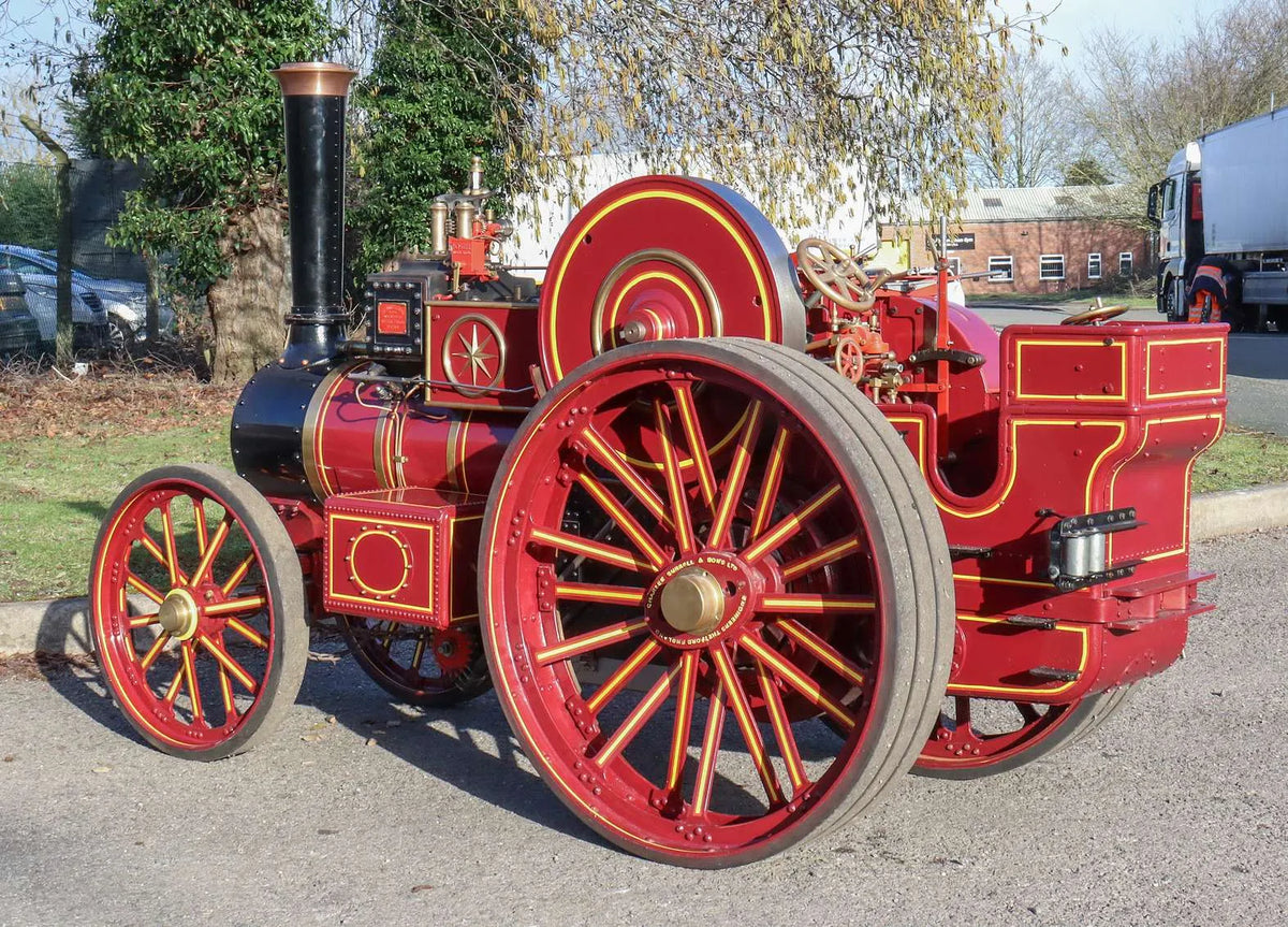 4 inch scale Burrell DCC road locomotive