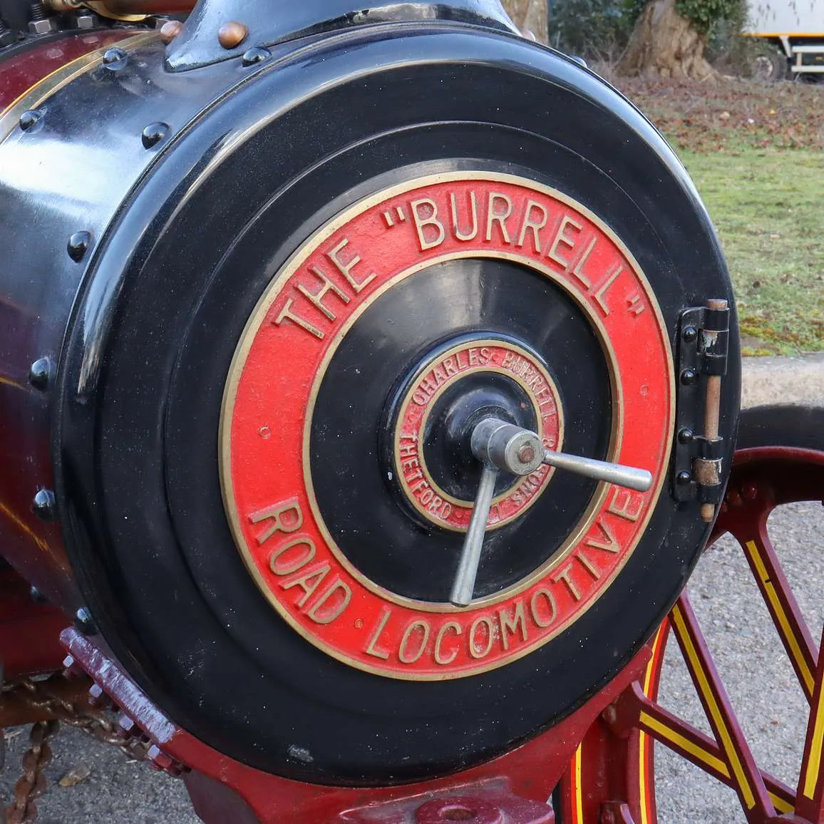 4 inch scale Burrell DCC road locomotive