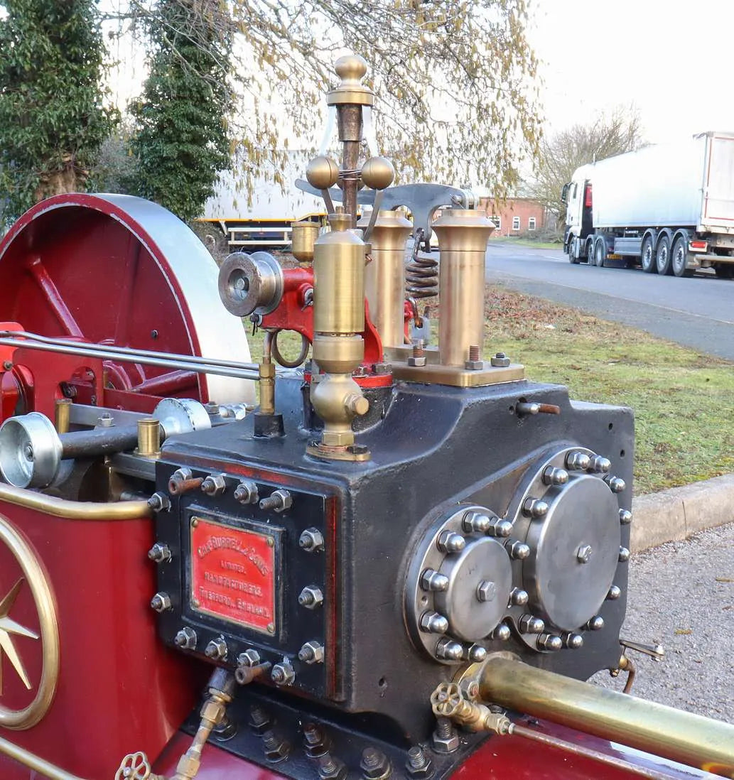 4 inch scale Burrell DCC road locomotive