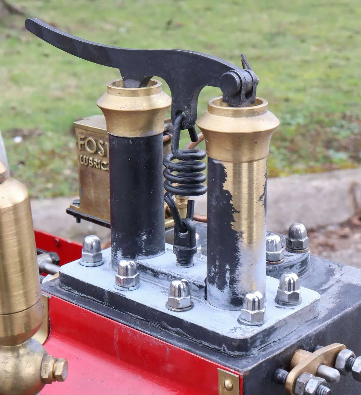 4 inch scale Burrell roller