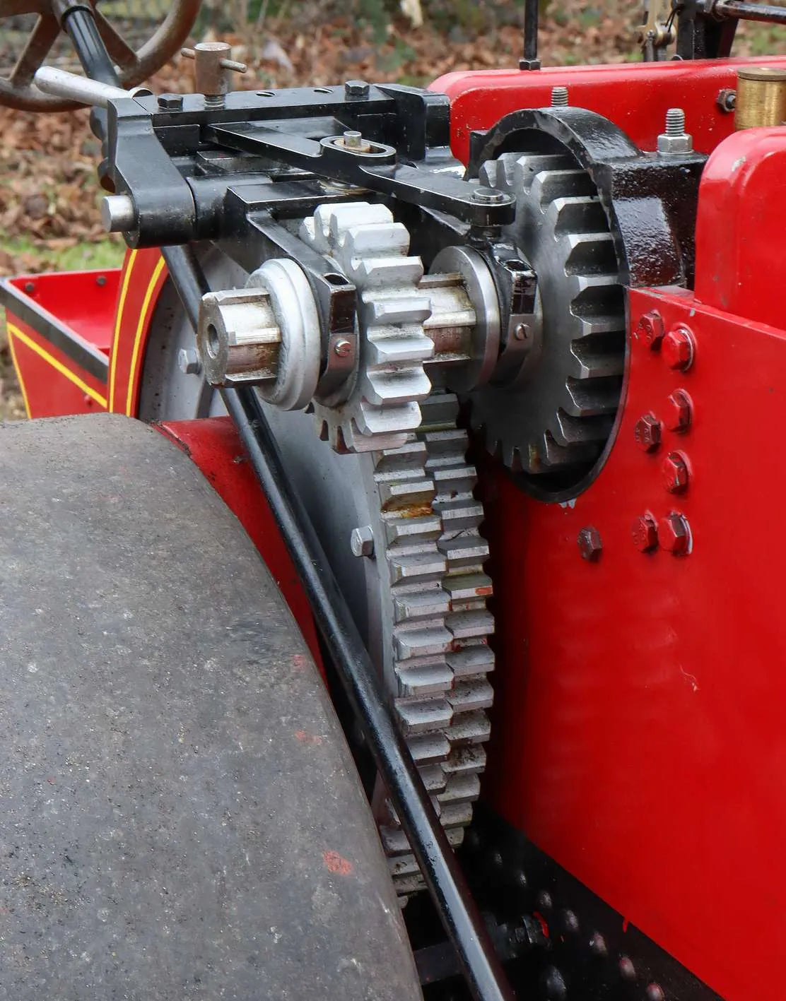 4 inch scale Burrell roller