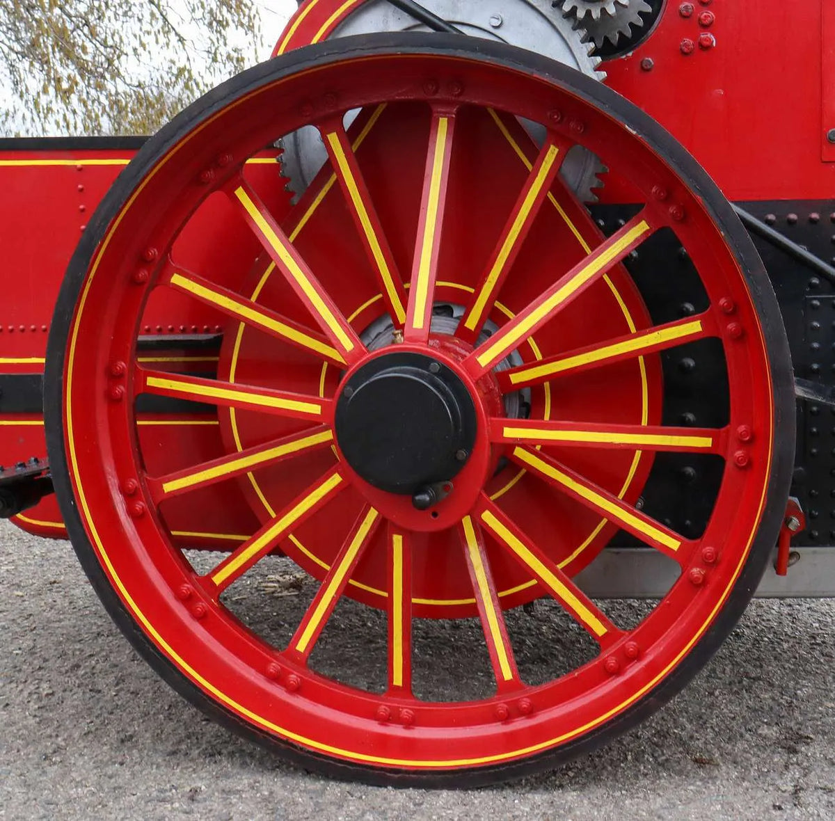 4 inch scale Burrell roller