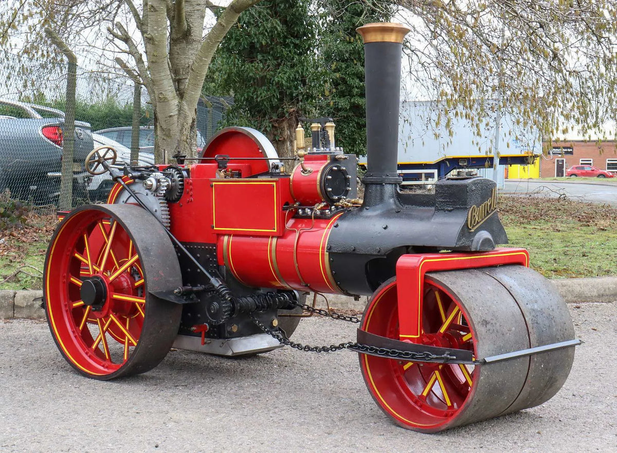 4 inch scale Burrell roller