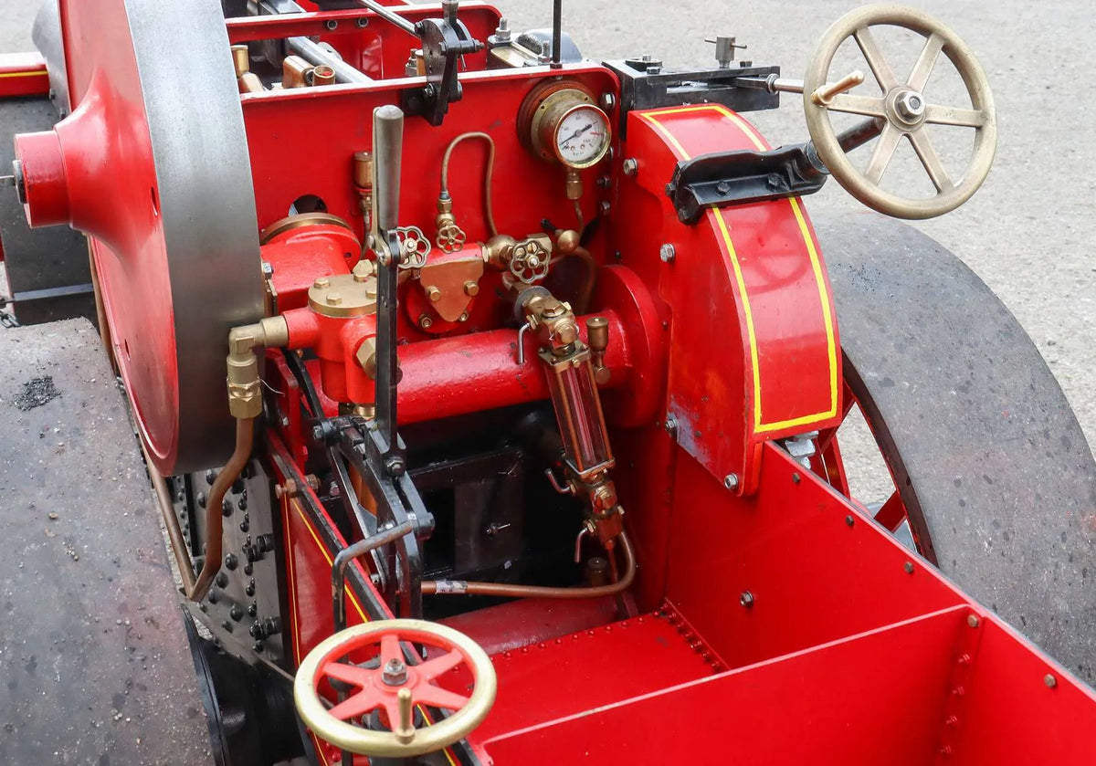 4 inch scale Burrell roller