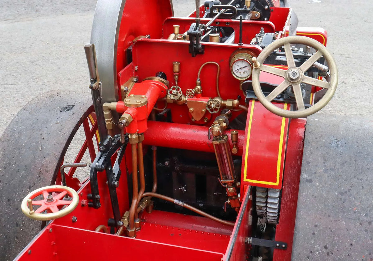 4 inch scale Burrell roller