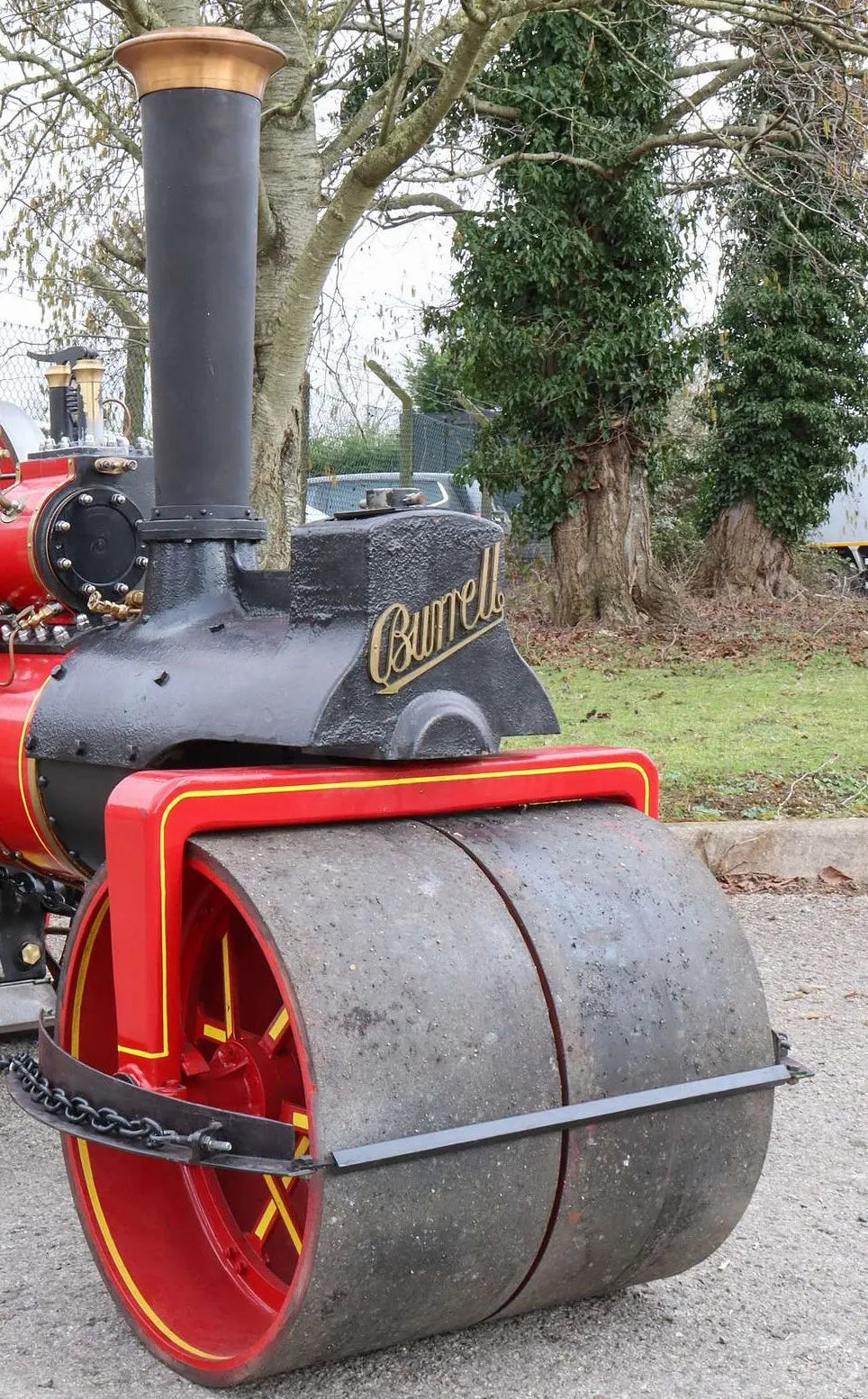 4 inch scale Burrell roller