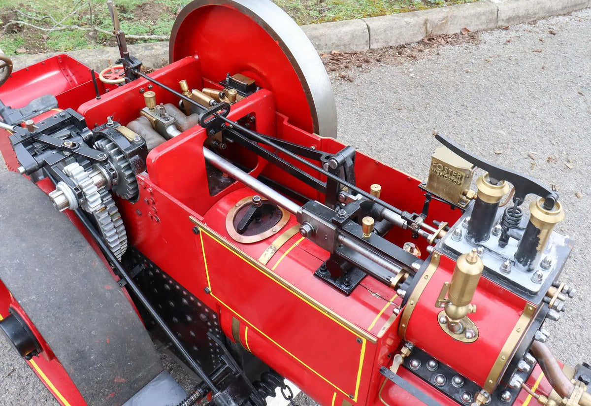 4 inch scale Burrell roller