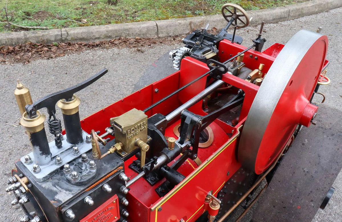 4 inch scale Burrell roller