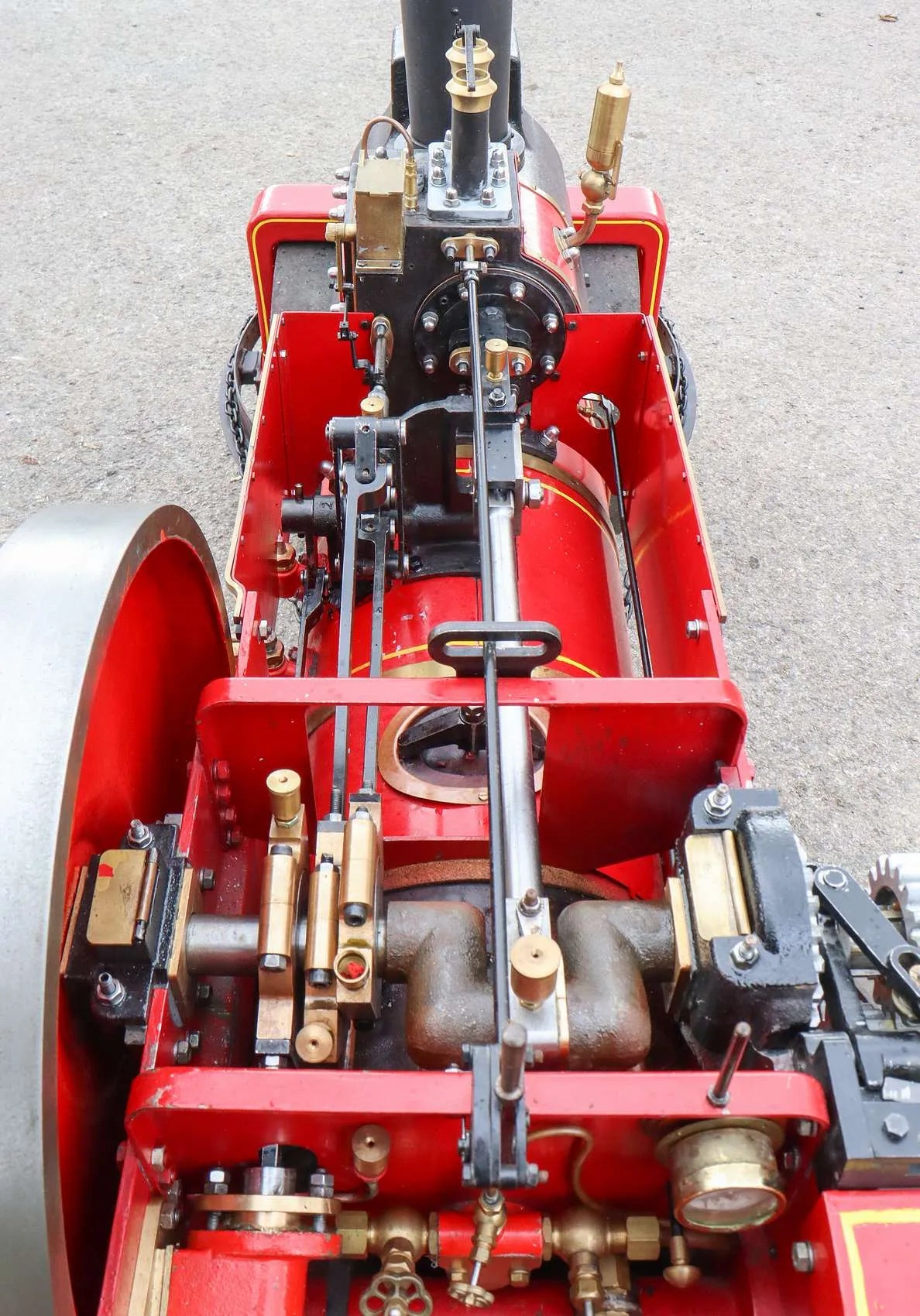 4 inch scale Burrell roller
