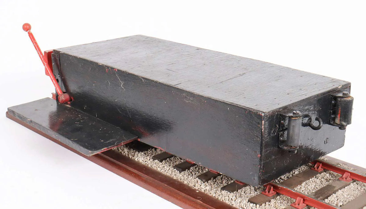 5 inch gauge braked driving truck