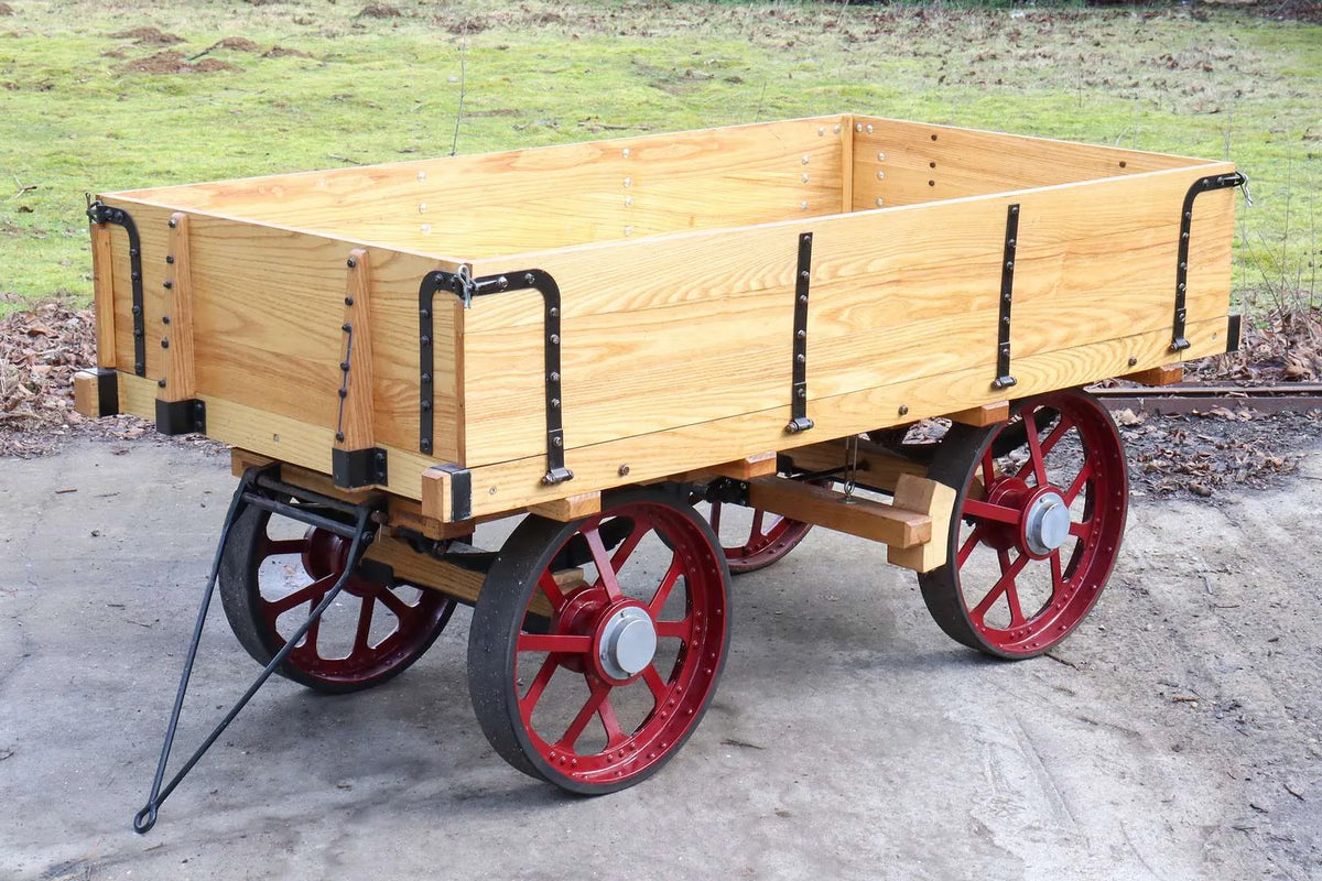 4 inch scale traction wagon