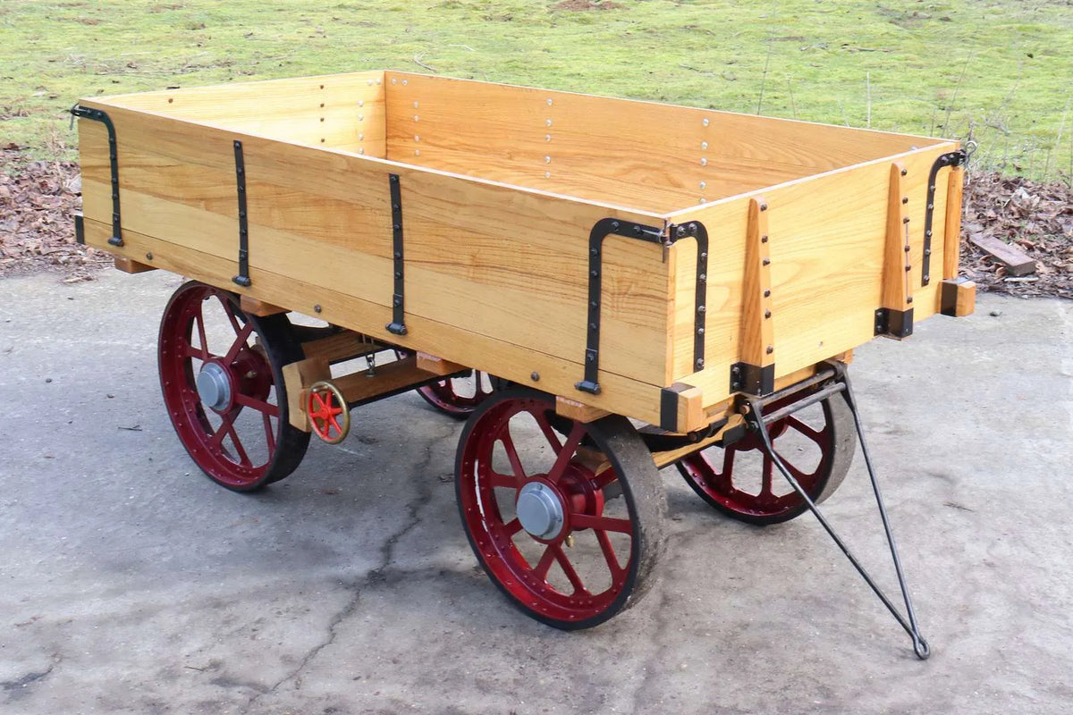 4 inch scale traction wagon