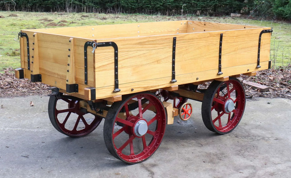 4 inch scale traction wagon