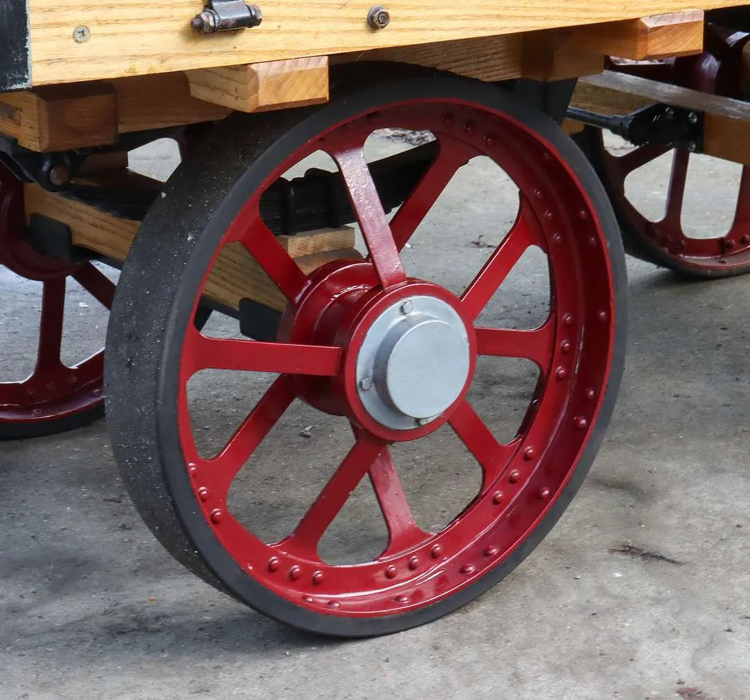 4 inch scale traction wagon