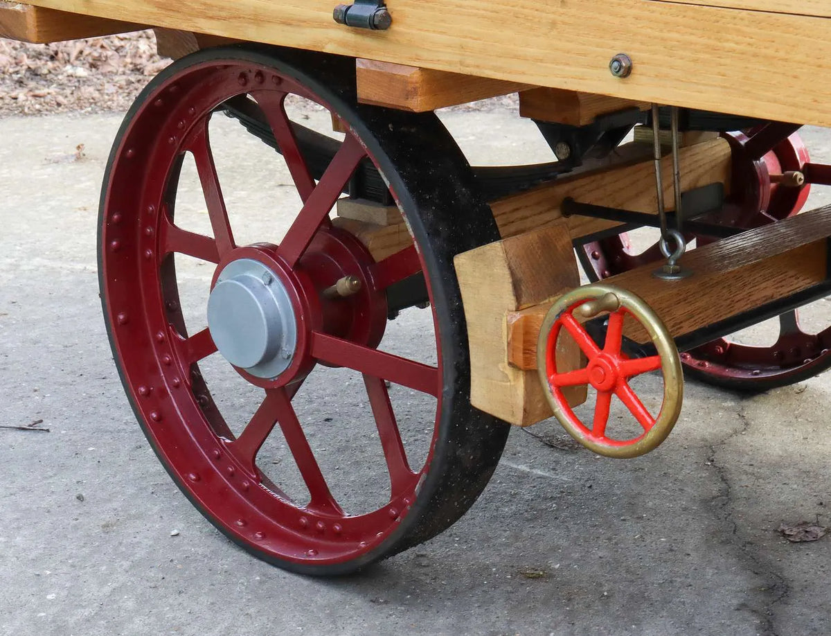 4 inch scale traction wagon