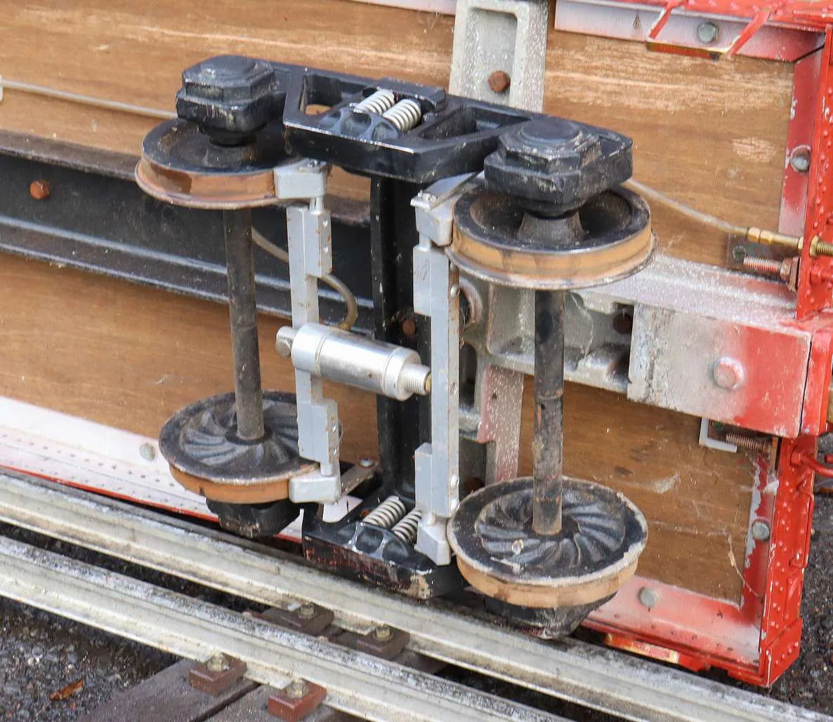 7 1/4 inch gauge air-braked D&RGW flat bed wagon