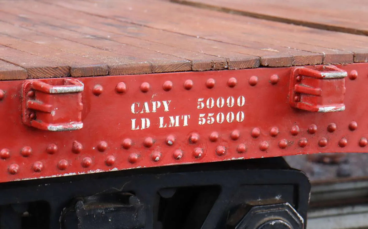 7 1/4 inch gauge air-braked D&RGW flat bed wagon