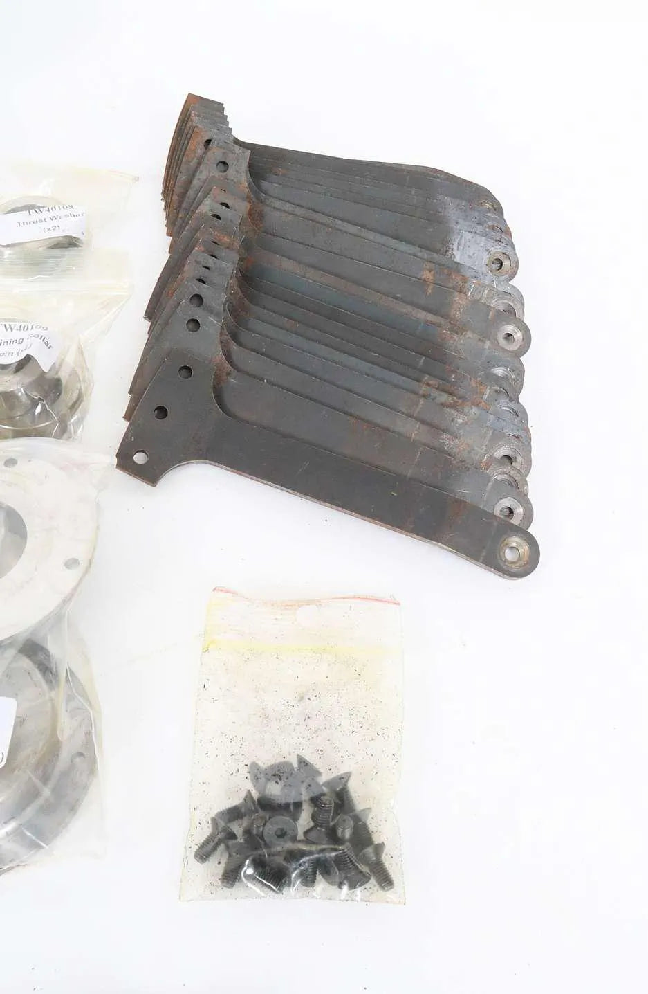 Pair 4 inch scale wheels with vulcanised tyres