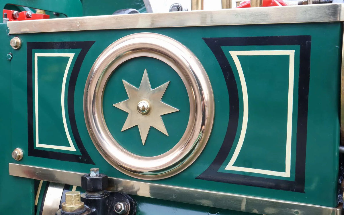 4 inch scale Burrell SCC traction engine