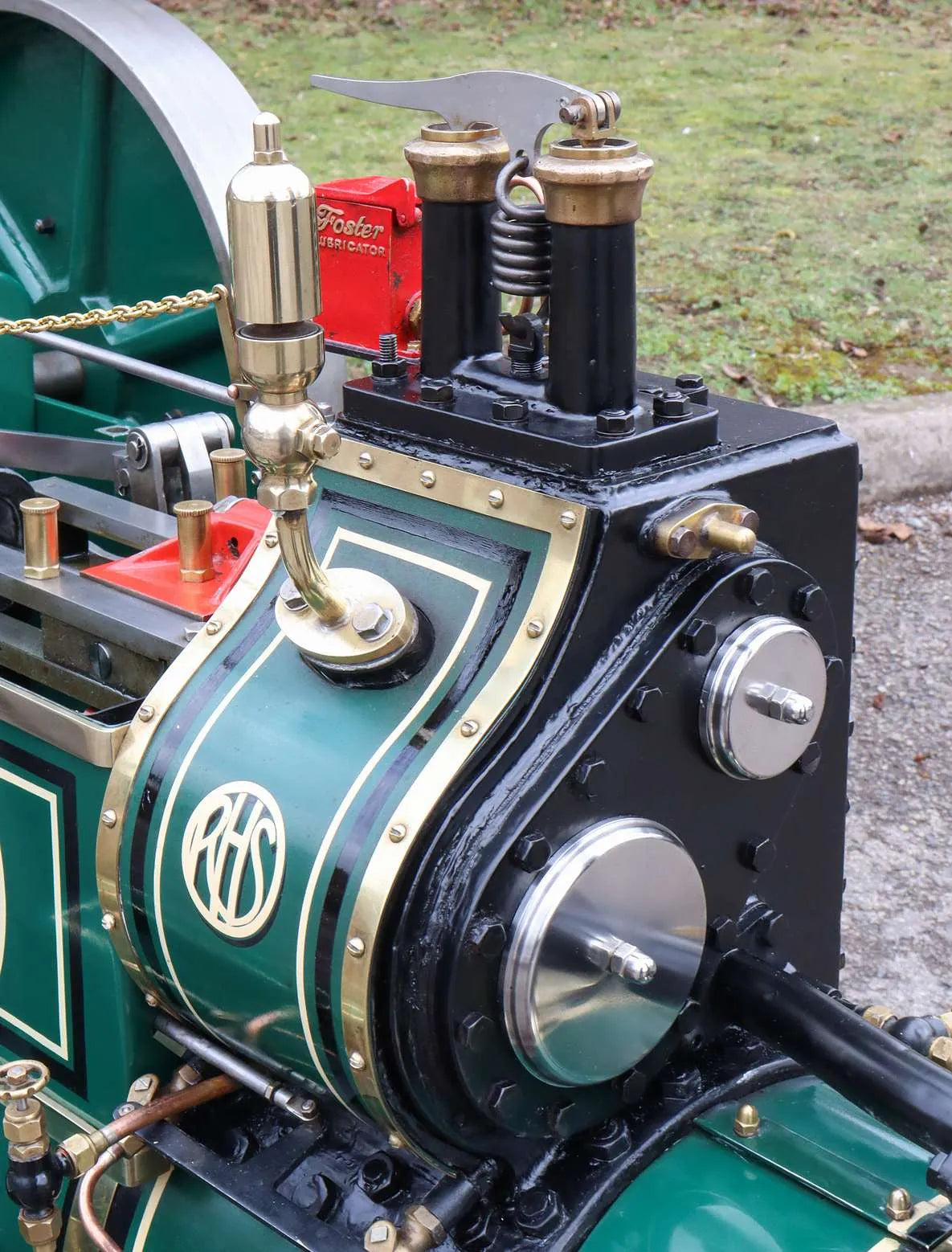 4 inch scale Burrell SCC traction engine