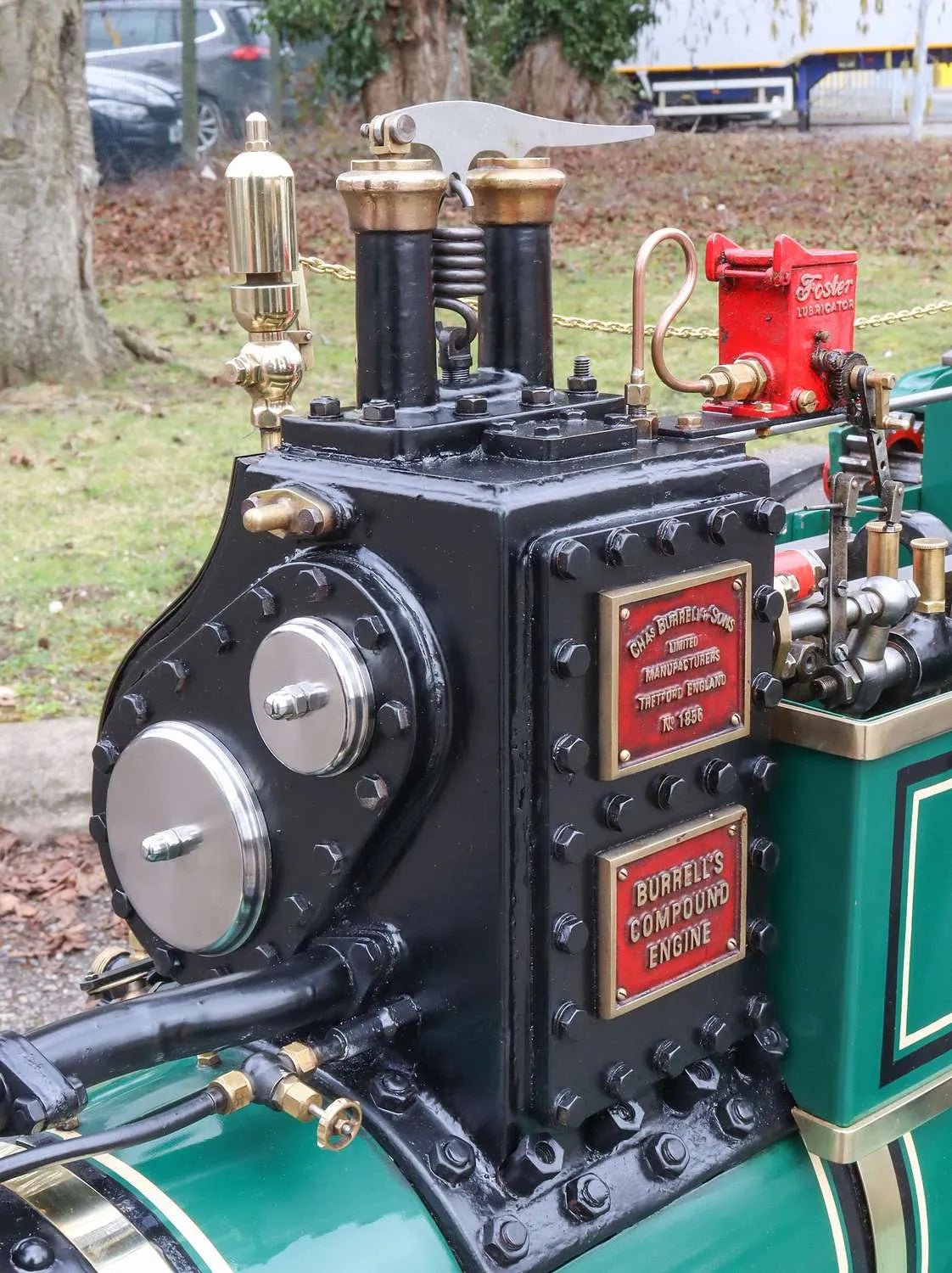 4 inch scale Burrell SCC traction engine