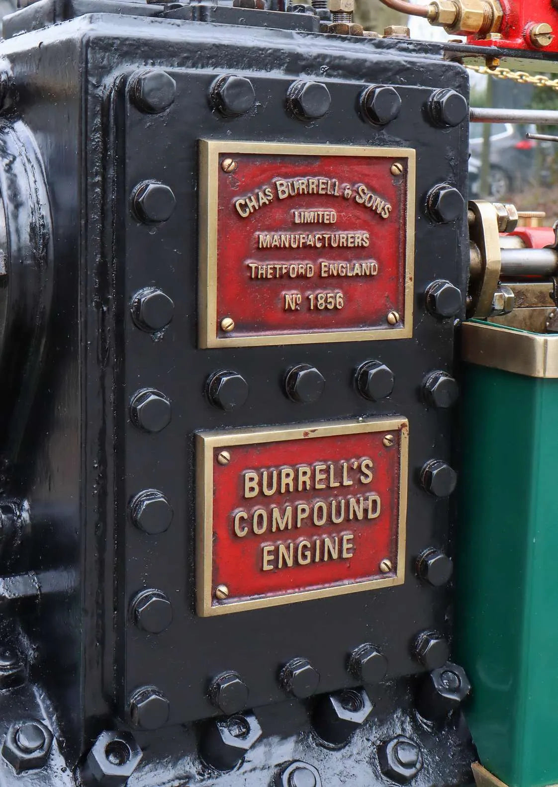 4 inch scale Burrell SCC traction engine