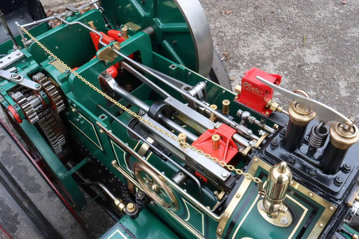4 inch scale Burrell SCC traction engine
