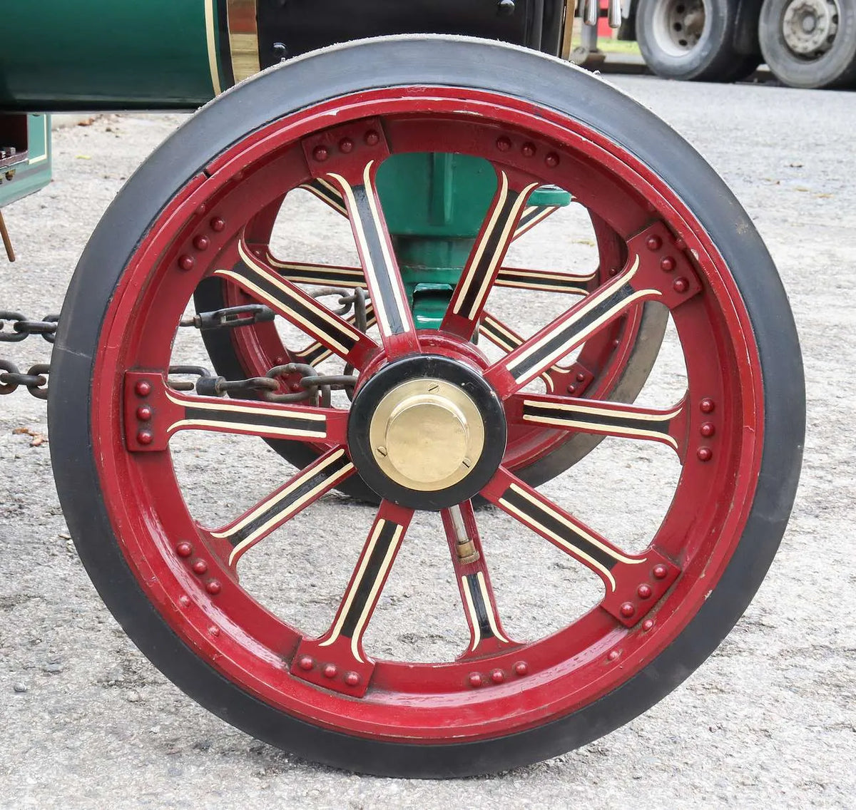4 inch scale Burrell SCC traction engine