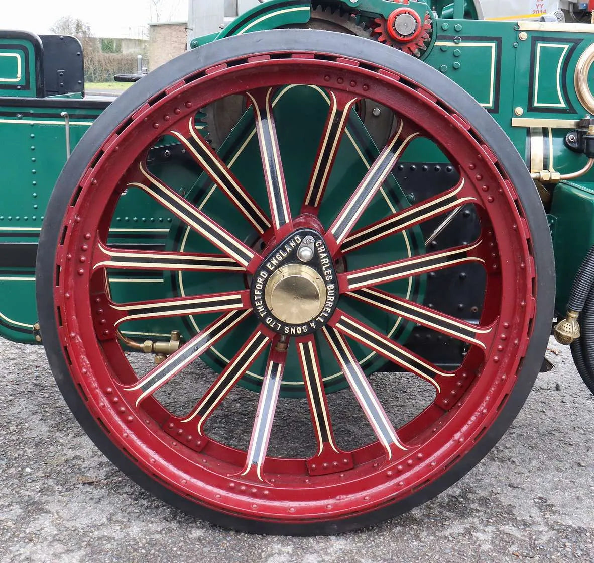 4 inch scale Burrell SCC traction engine