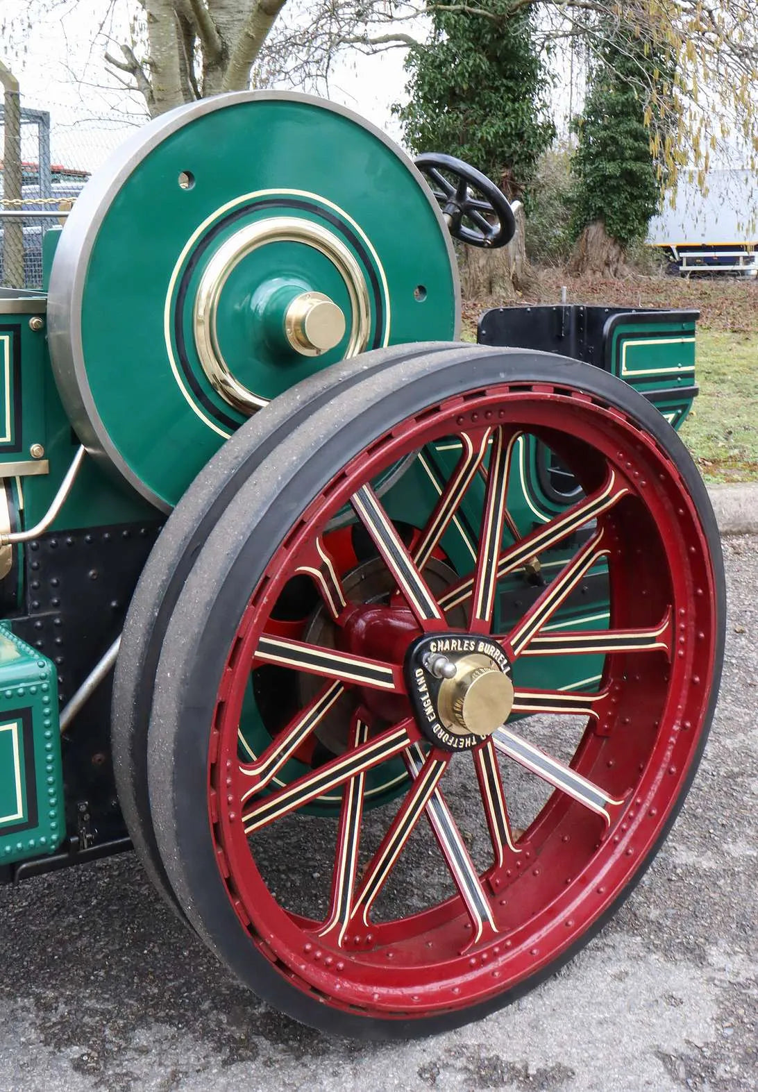 4 inch scale Burrell SCC traction engine