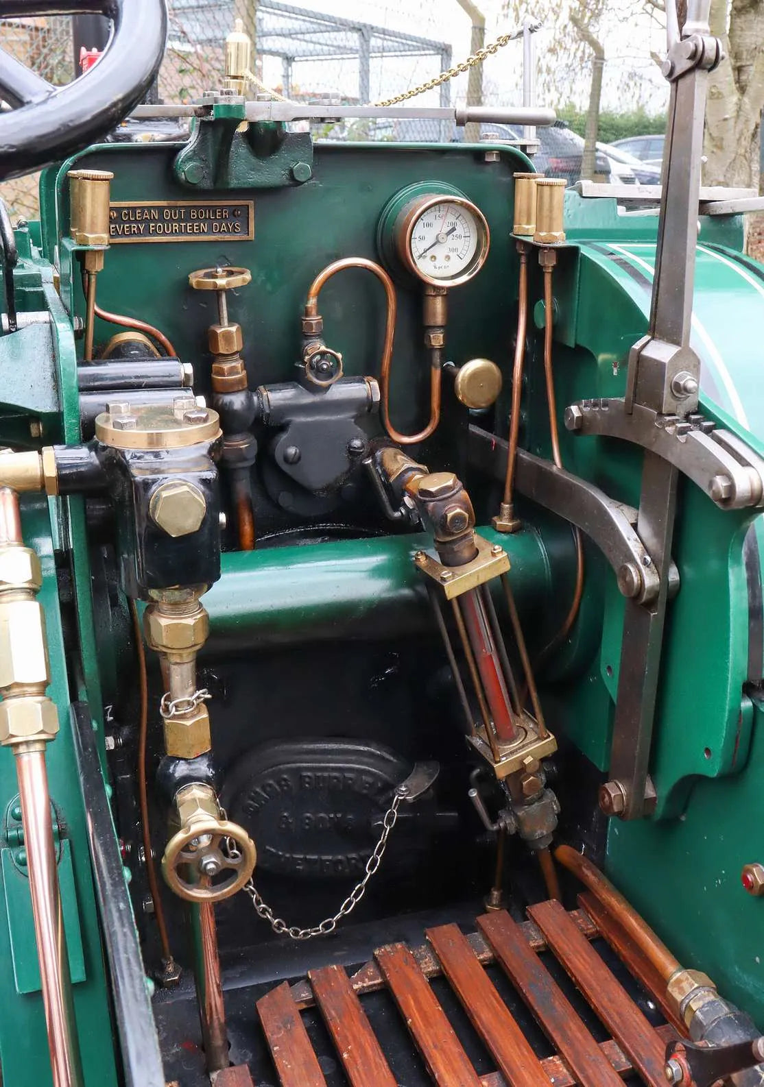4 inch scale Burrell SCC traction engine
