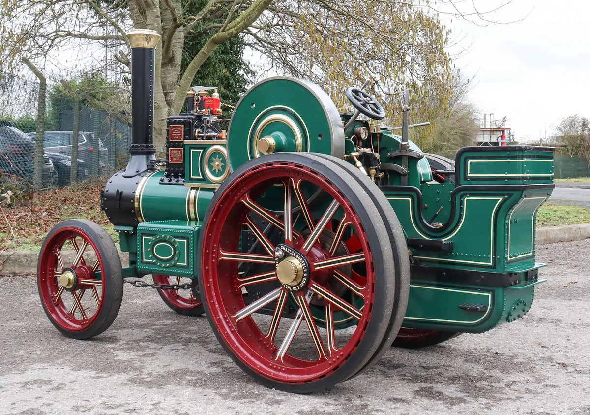 4 inch scale Burrell SCC traction engine