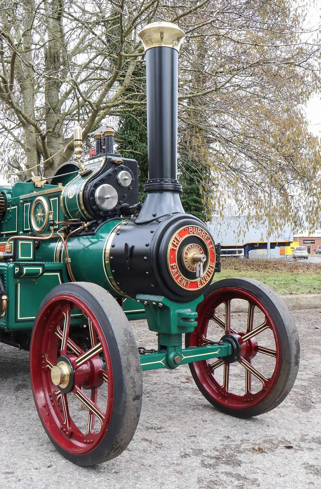 4 inch scale Burrell SCC traction engine