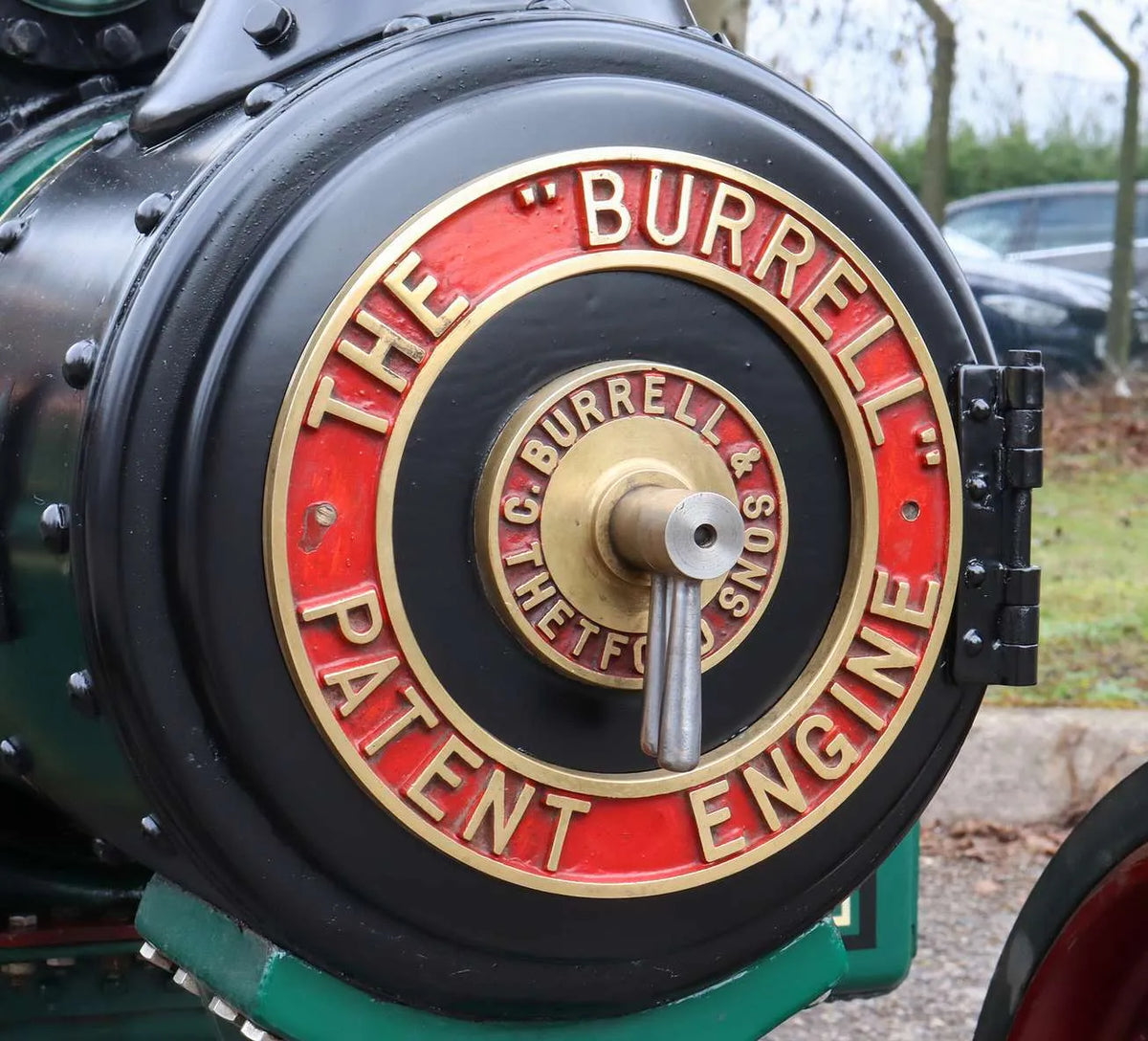 4 inch scale Burrell SCC traction engine