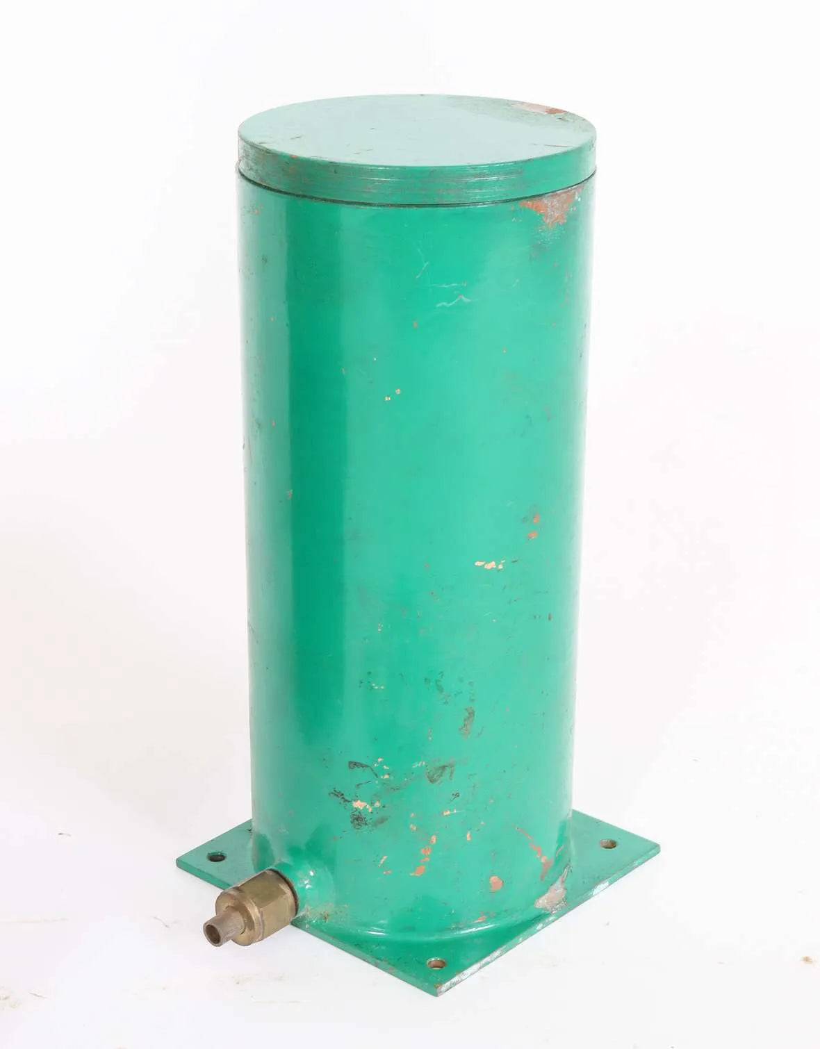 Vertical boiler with water tank and hand pump