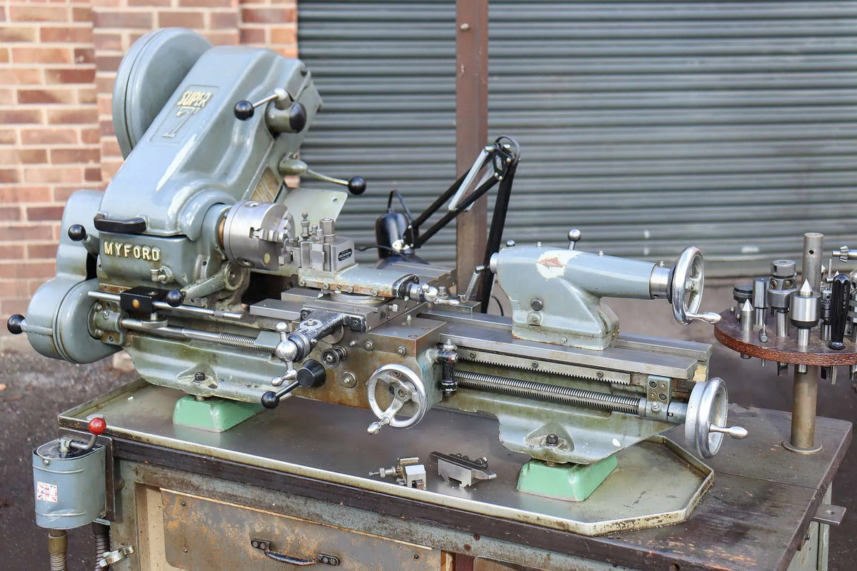 Myford Super 7 lathe with tooling & accessories