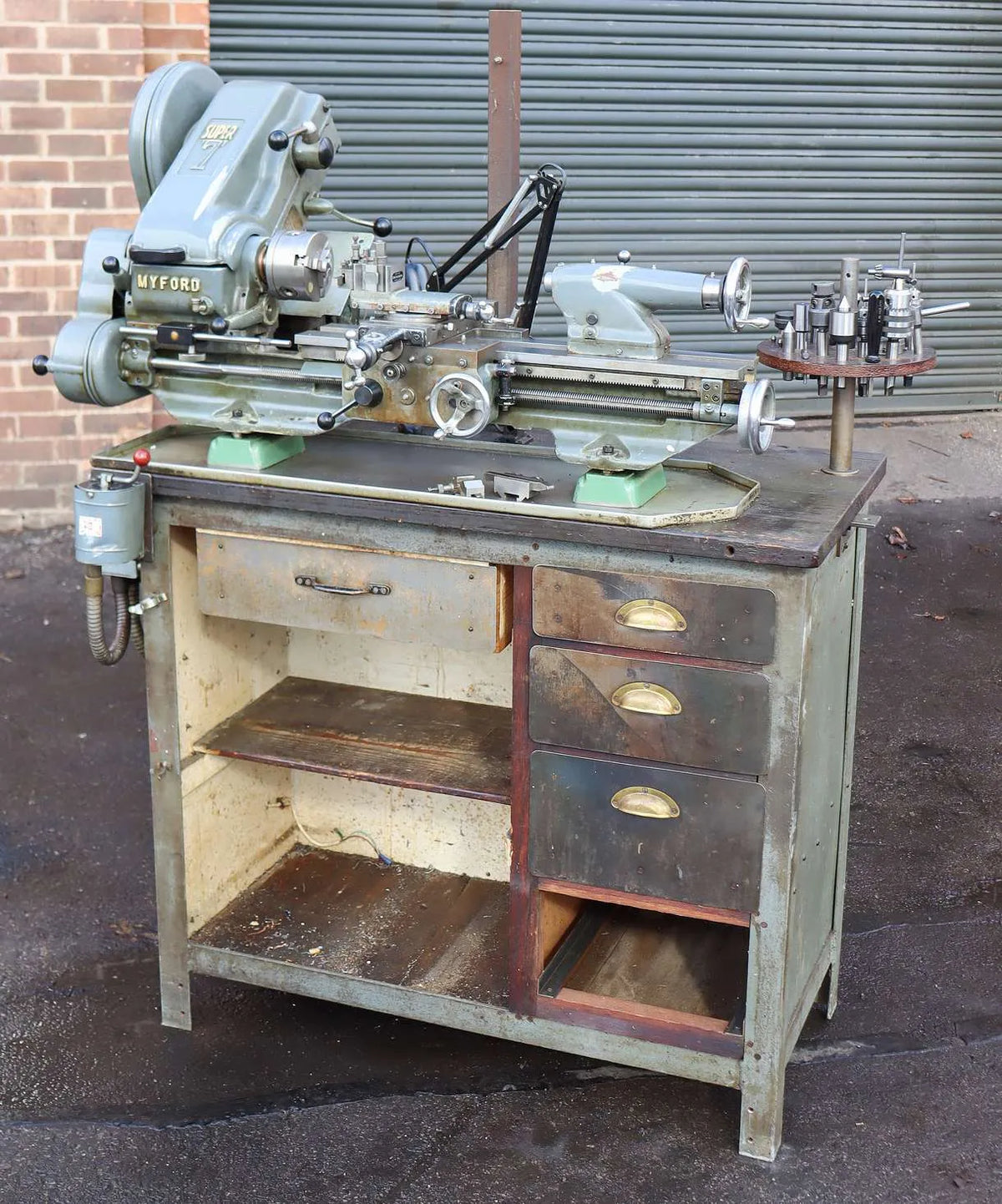 Myford Super 7 lathe with tooling & accessories
