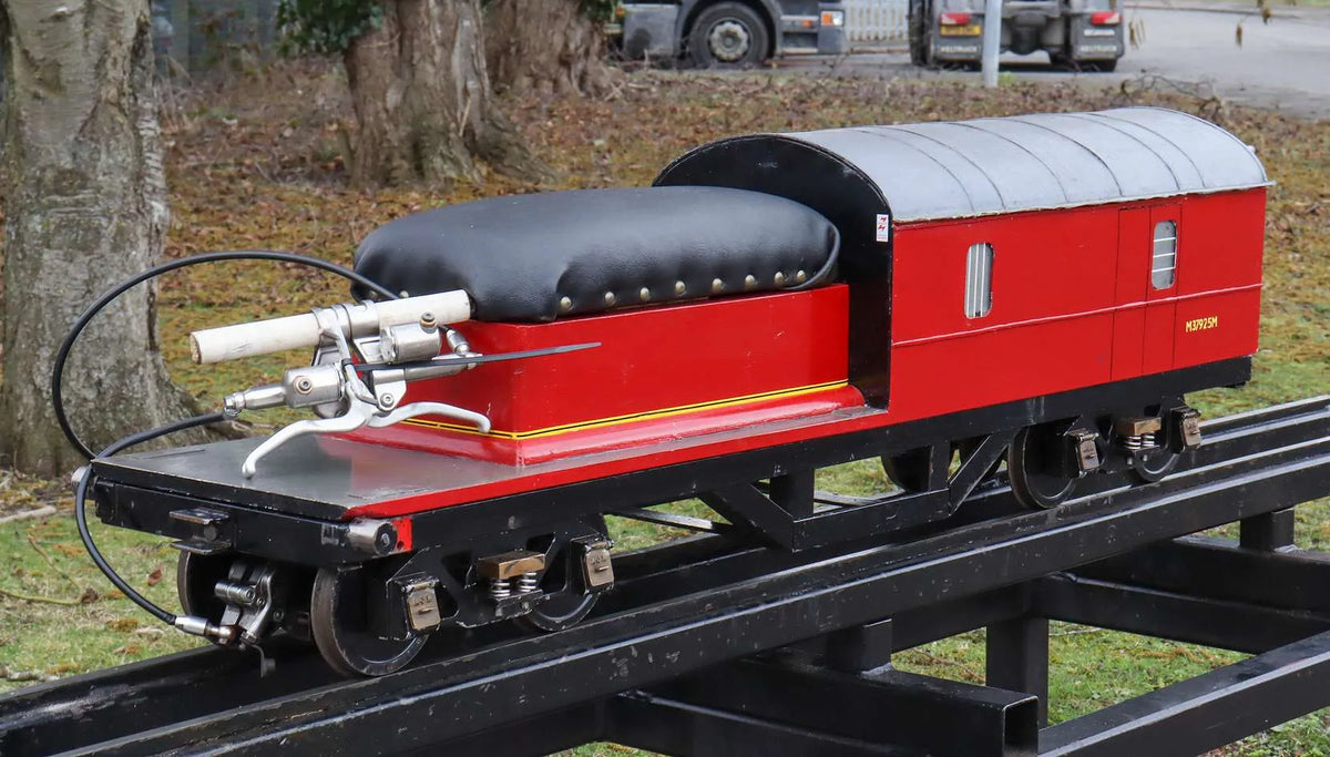 5 inch gauge luggage van/driving truck