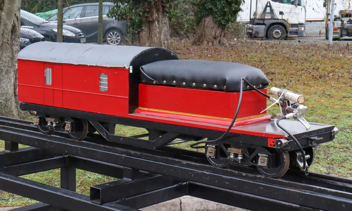 5 inch gauge luggage van/driving truck