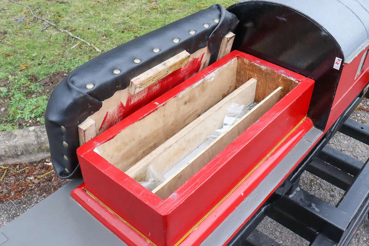 5 inch gauge luggage van/driving truck