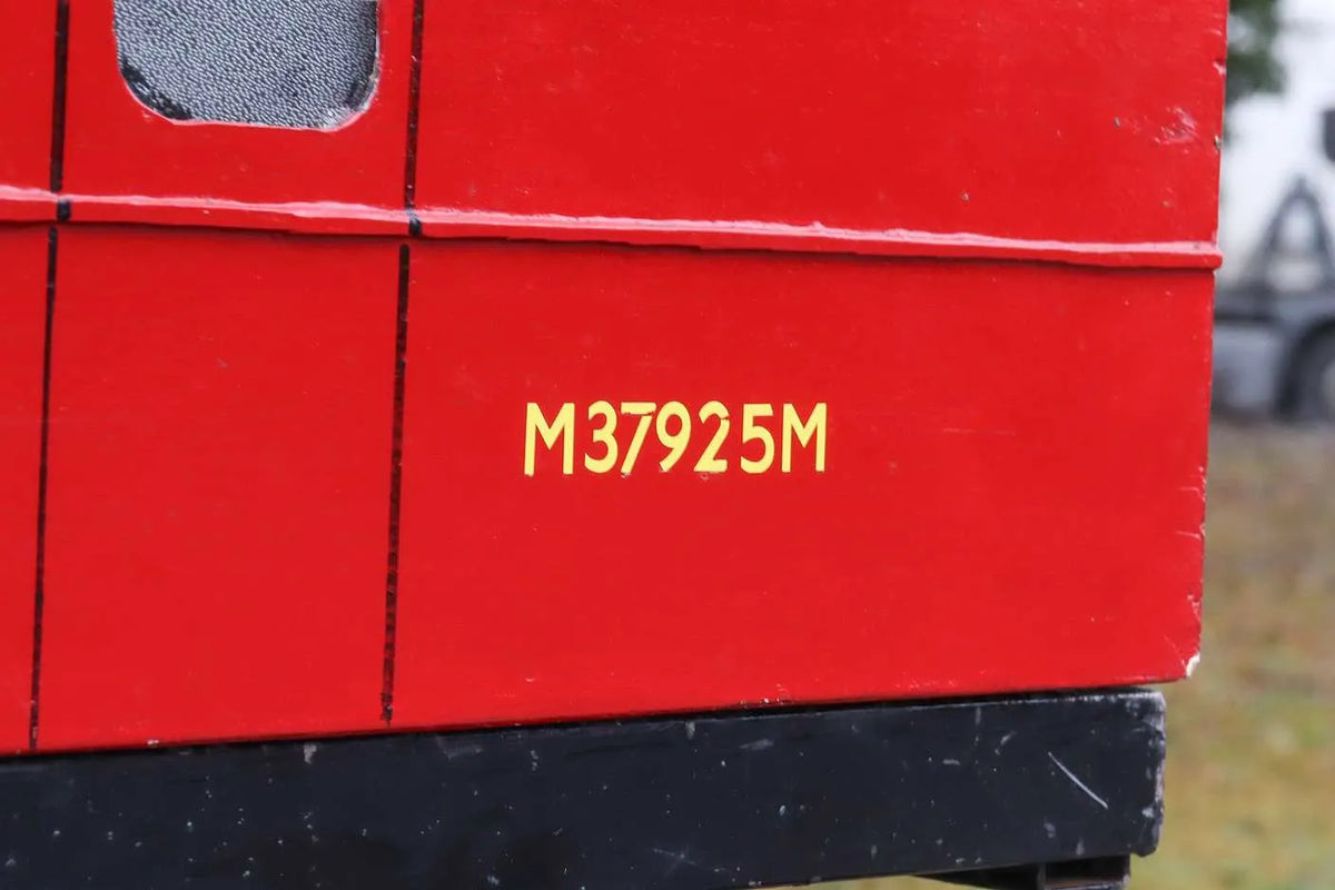 5 inch gauge luggage van/driving truck