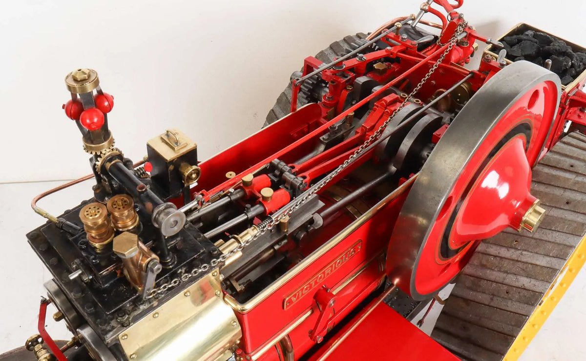 2 inch scale Fowler DCC road locomotive