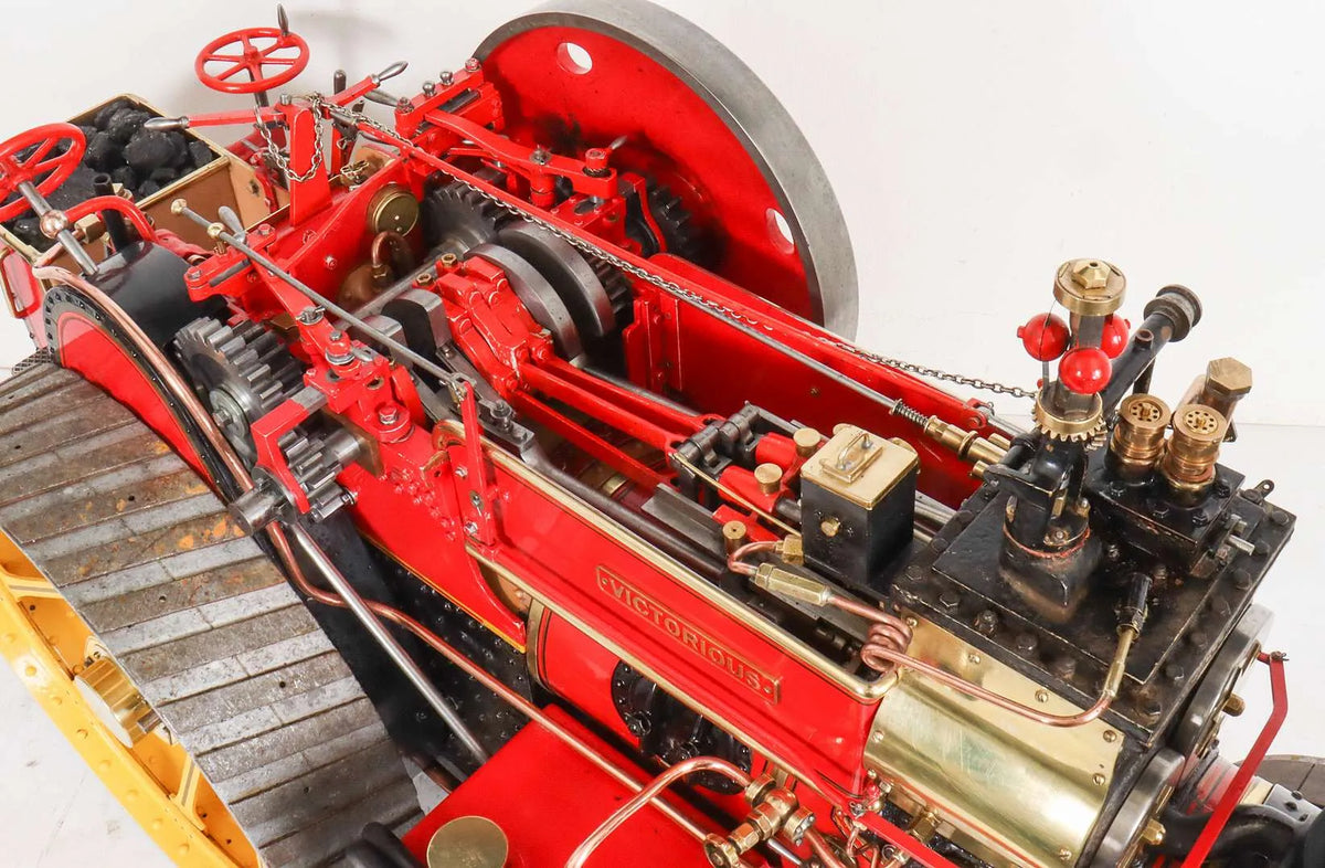 2 inch scale Fowler DCC road locomotive